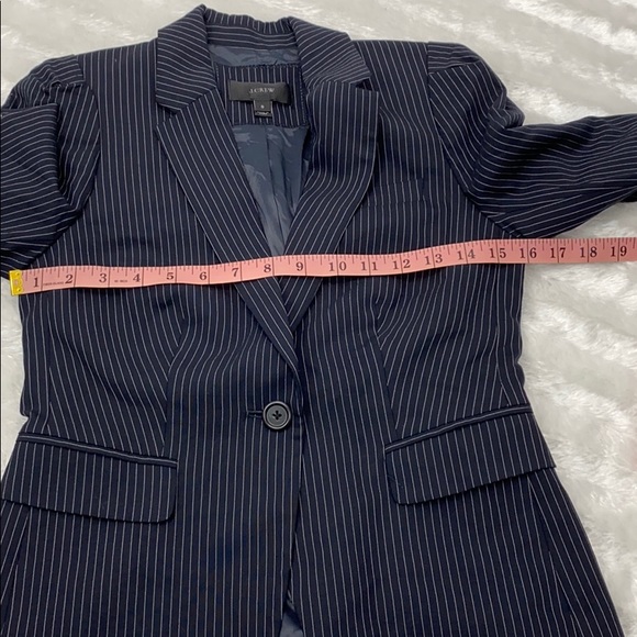 J. Crew stripes blazer size 0 - Picture 8 of 10